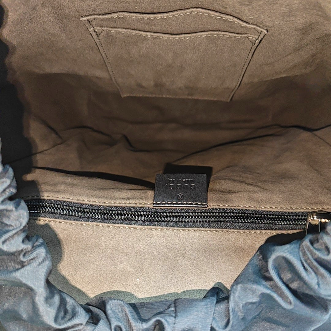GG Supreme Monogram Coated Canvas Beige