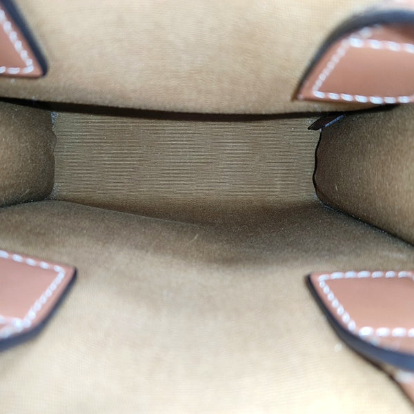 CABAS CELINE Mini Coated Canvas Brown