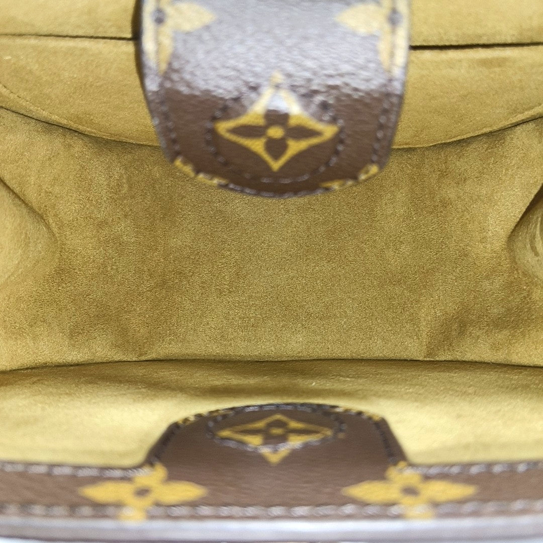AROUND ME PM Monogram Coated Canvas Brown