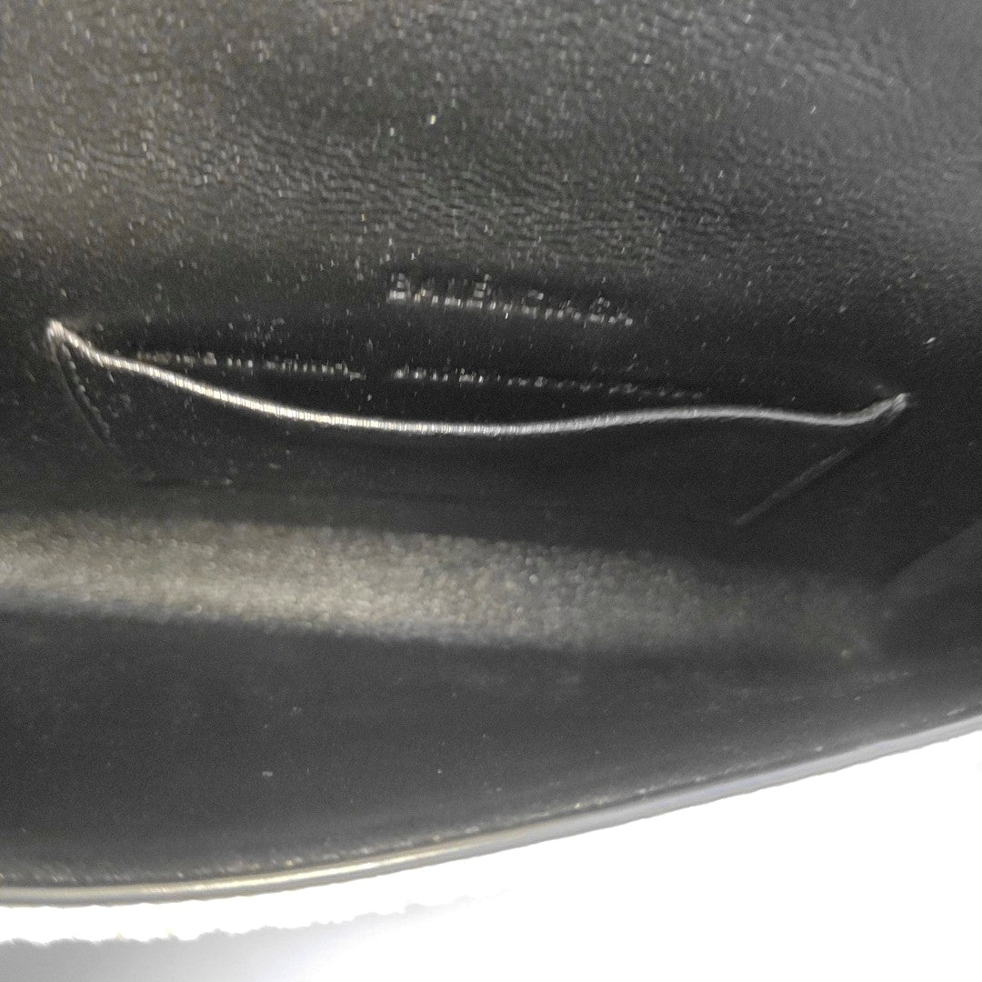 Calfskin Shoulder Bag Black