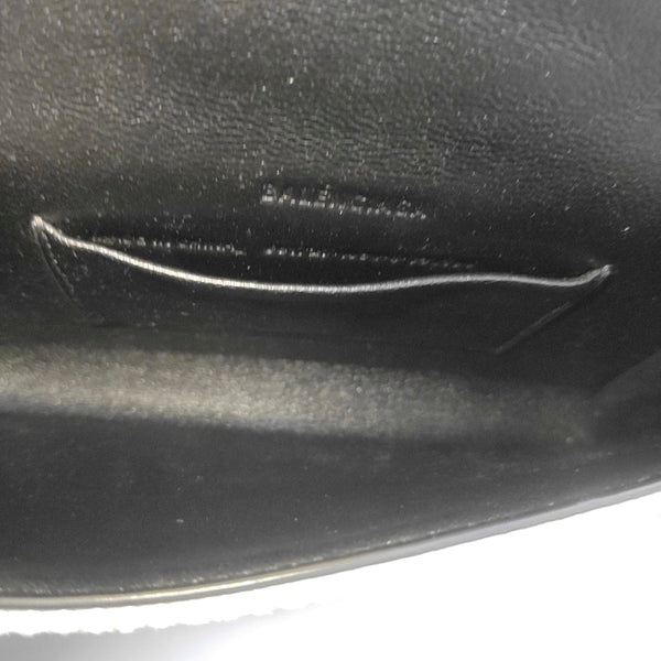 Calfskin Shoulder Bag Black