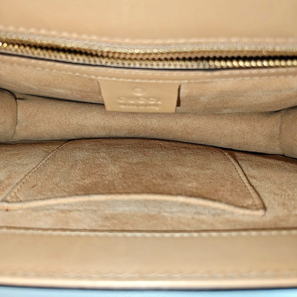 Sylvie Small Calfskin Beige
