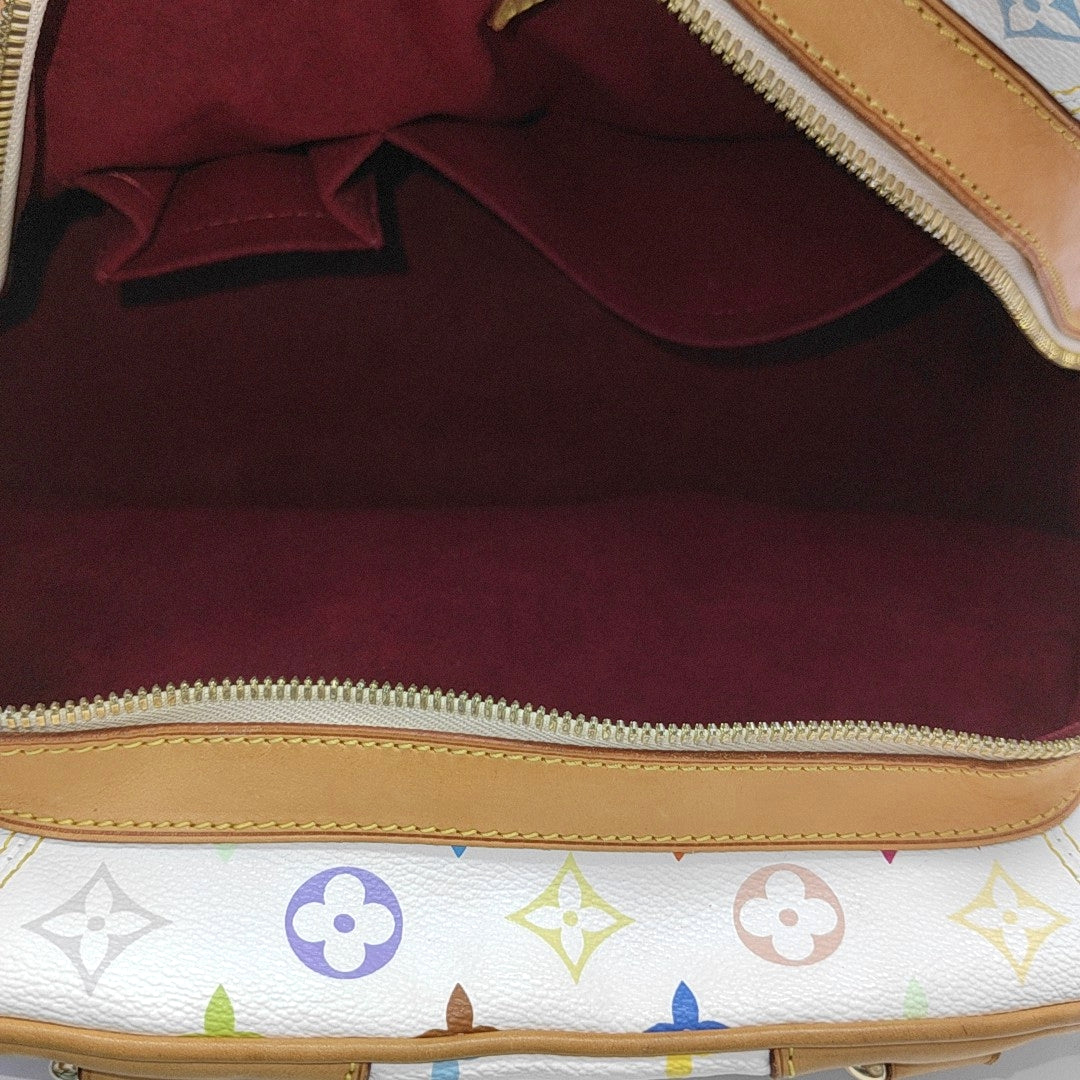 LV × TM CLAUDIA Monogram Coated Canvas White