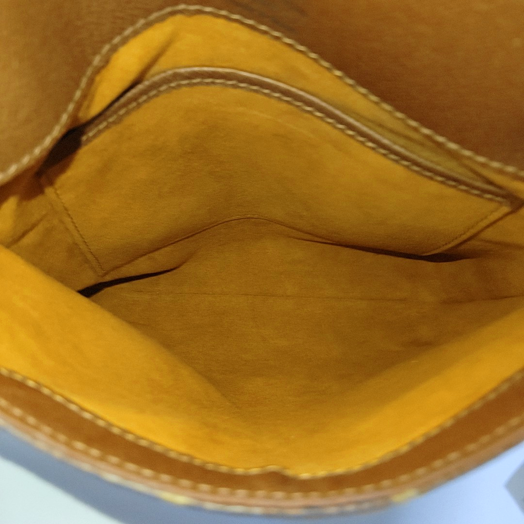 MUSETTE TANGO Monogram Coated Canvas Brown