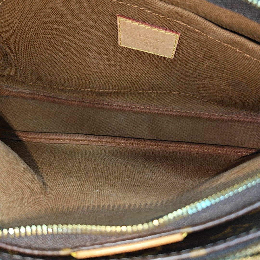 MULTI Monogram Coated Canvas Brown