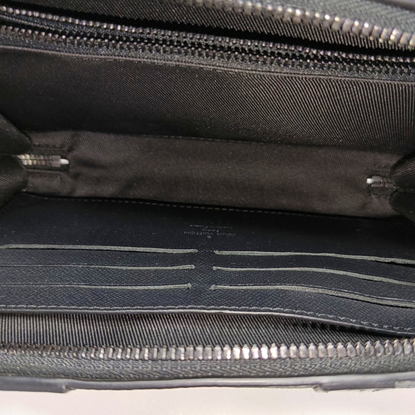 WALLET TRUNK Monogram Coated Canvas Gray
