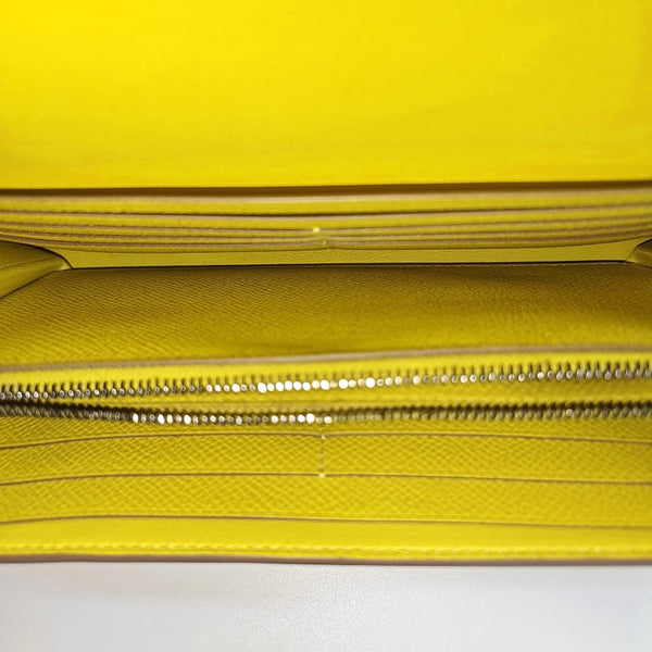 Constance 18 Epsom Yellow Wallet