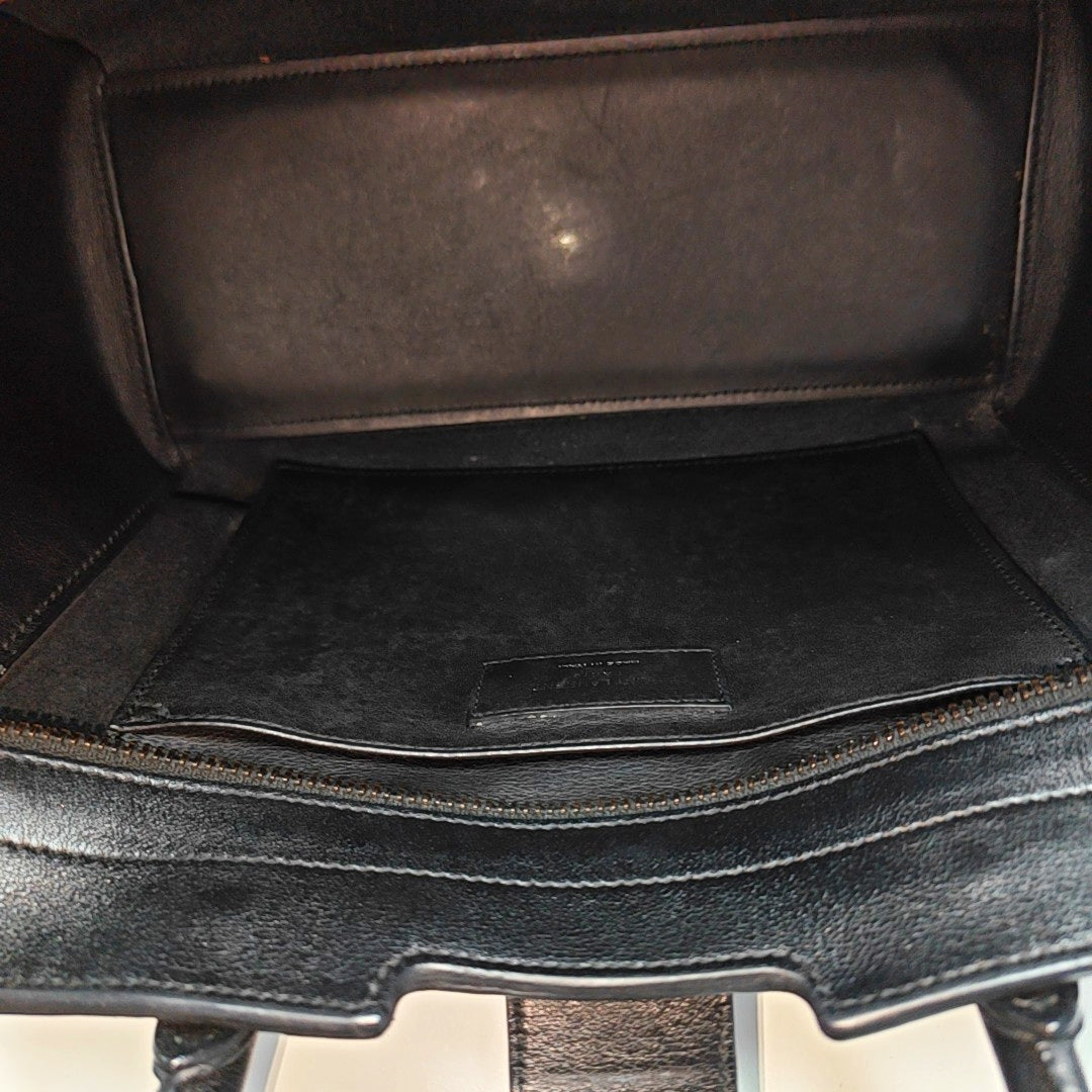 DOWNTOWN CABAS Calfskin Black