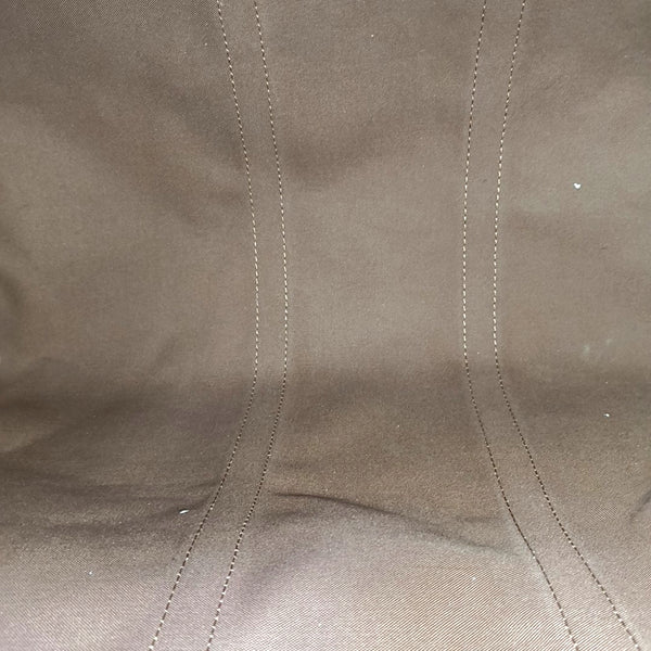 KEEPALL 50 Monogram Coated Canvas Brown