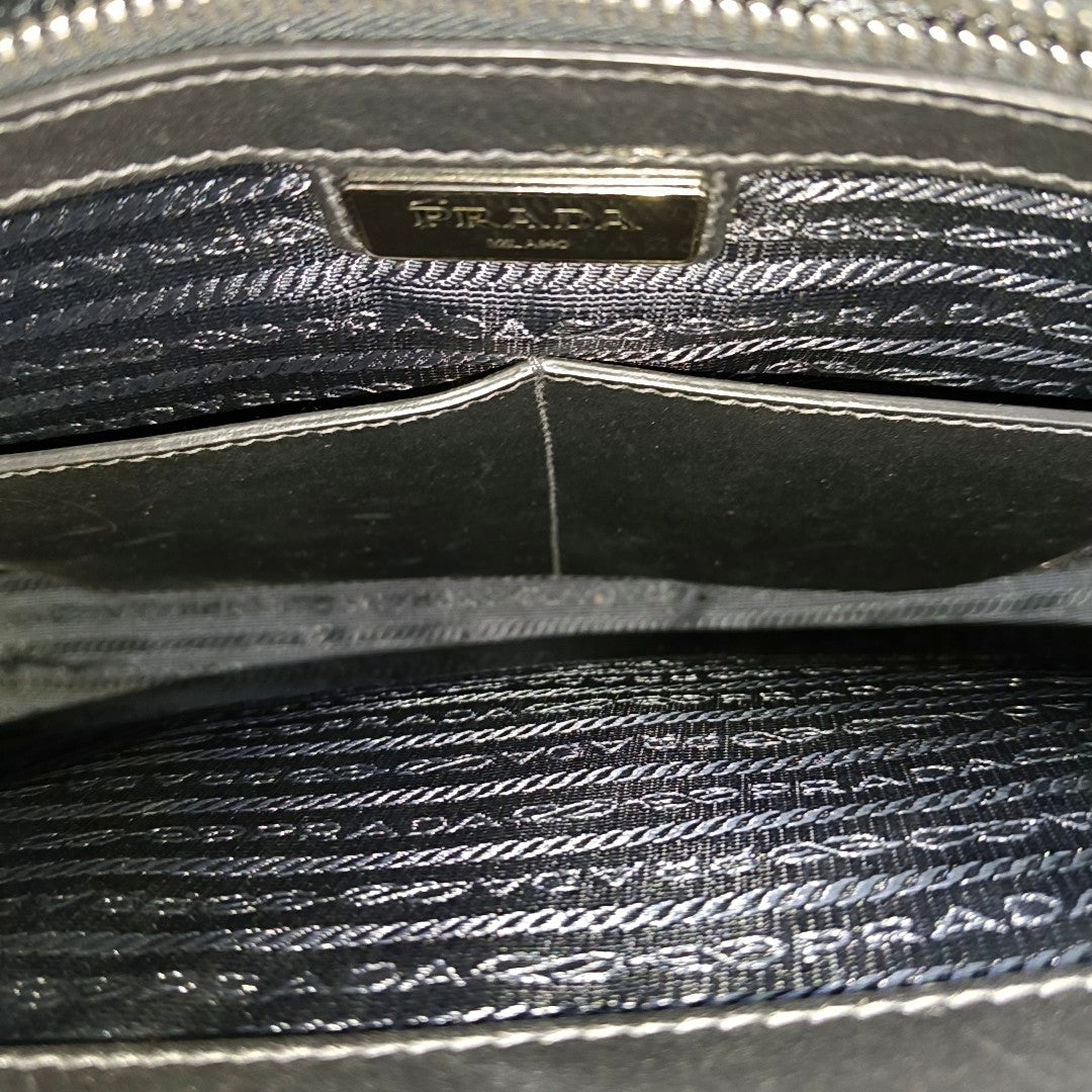 Calfskin Shoulder Bag Black