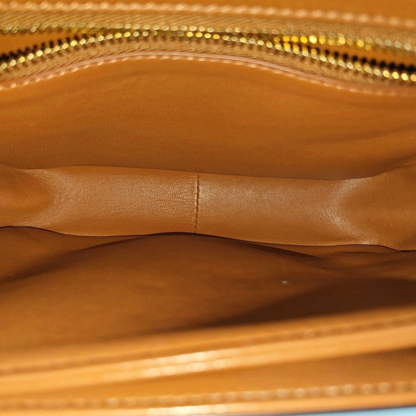 TRIOMPHE Small Coated Canvas Brown