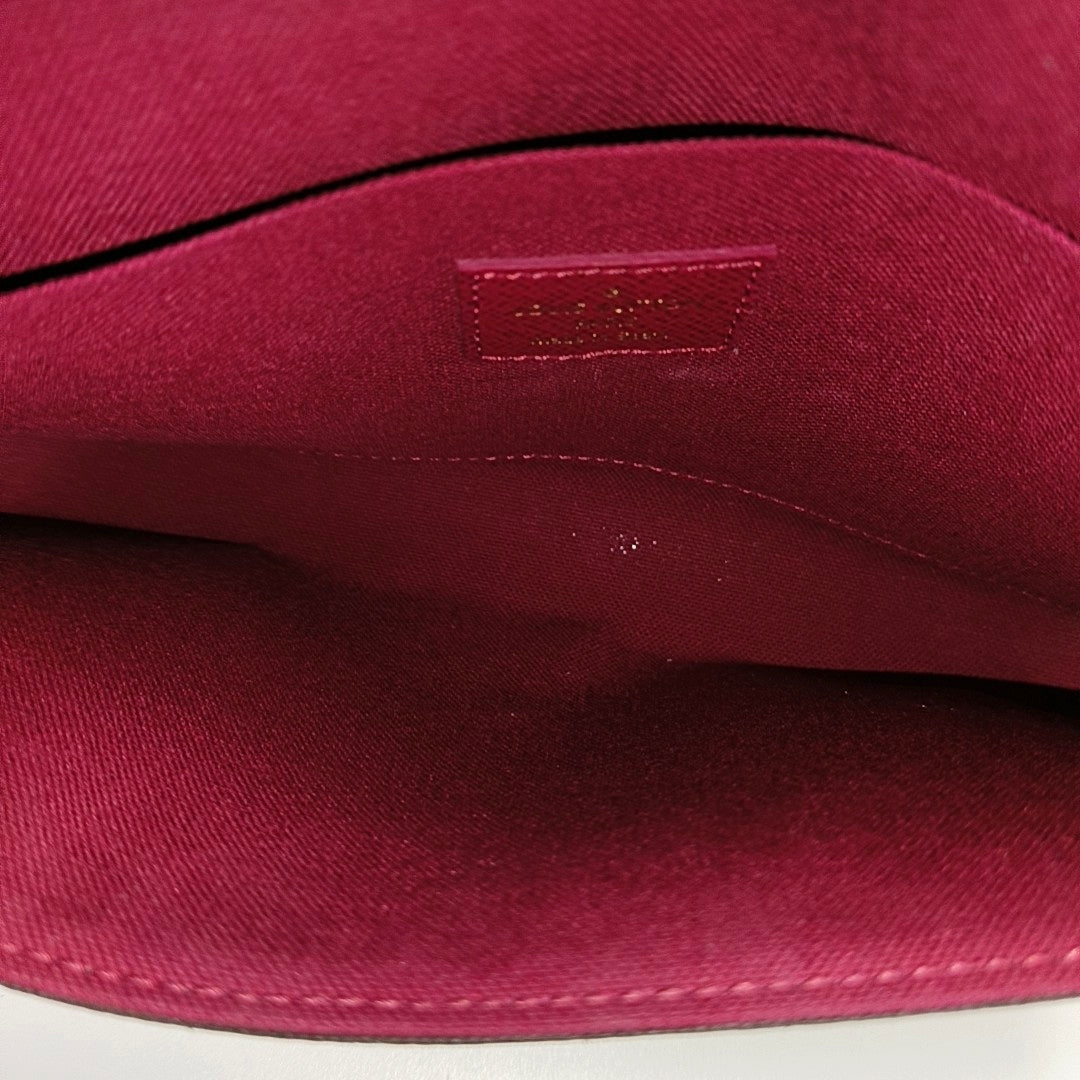 FÉLICIE Monogram Coated Canvas Brown