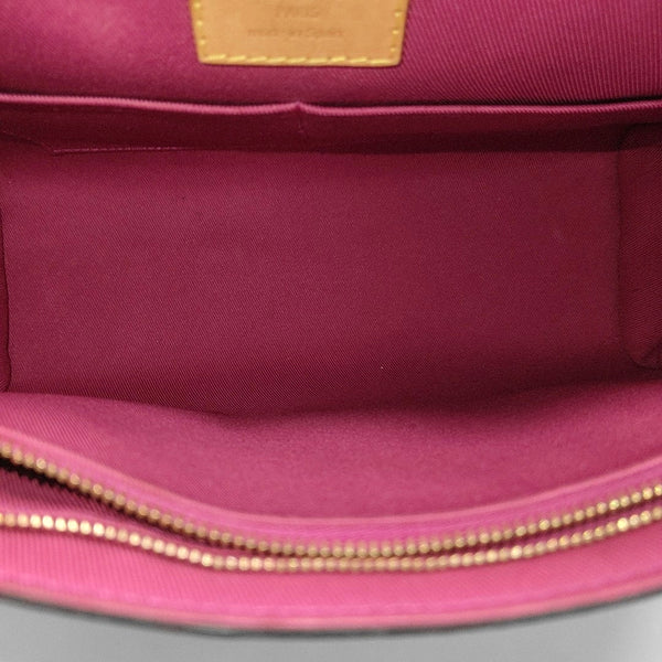 CLUNY PM Monogram Coated Canvas Brown
