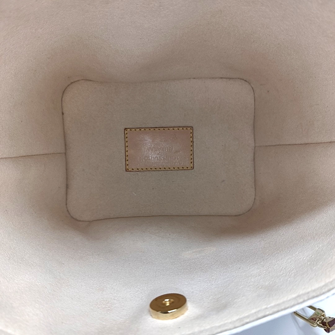 LV × TM ALL IN BB Monogram Coated Canvas White