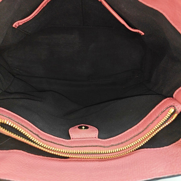 Authenticated pre-owned  The Banner Medium Calfskin Pink - Tote Bag at Looply