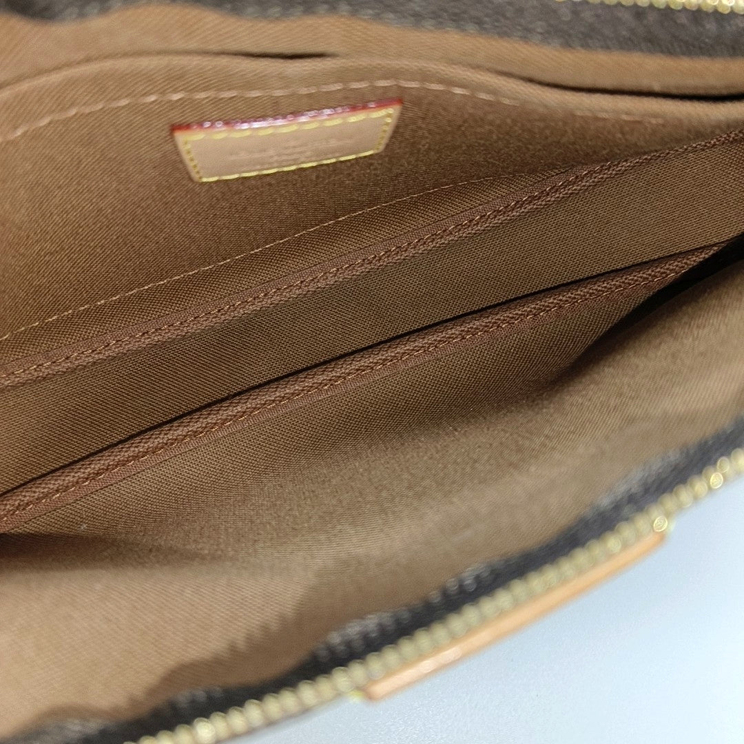 MULTI Monogram Coated Canvas Brown