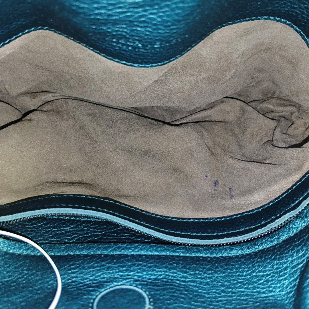 Calfskin Clutch Blue