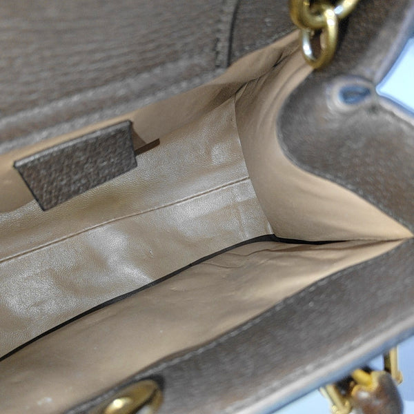 Diana Mini Monogram Canvas Beige