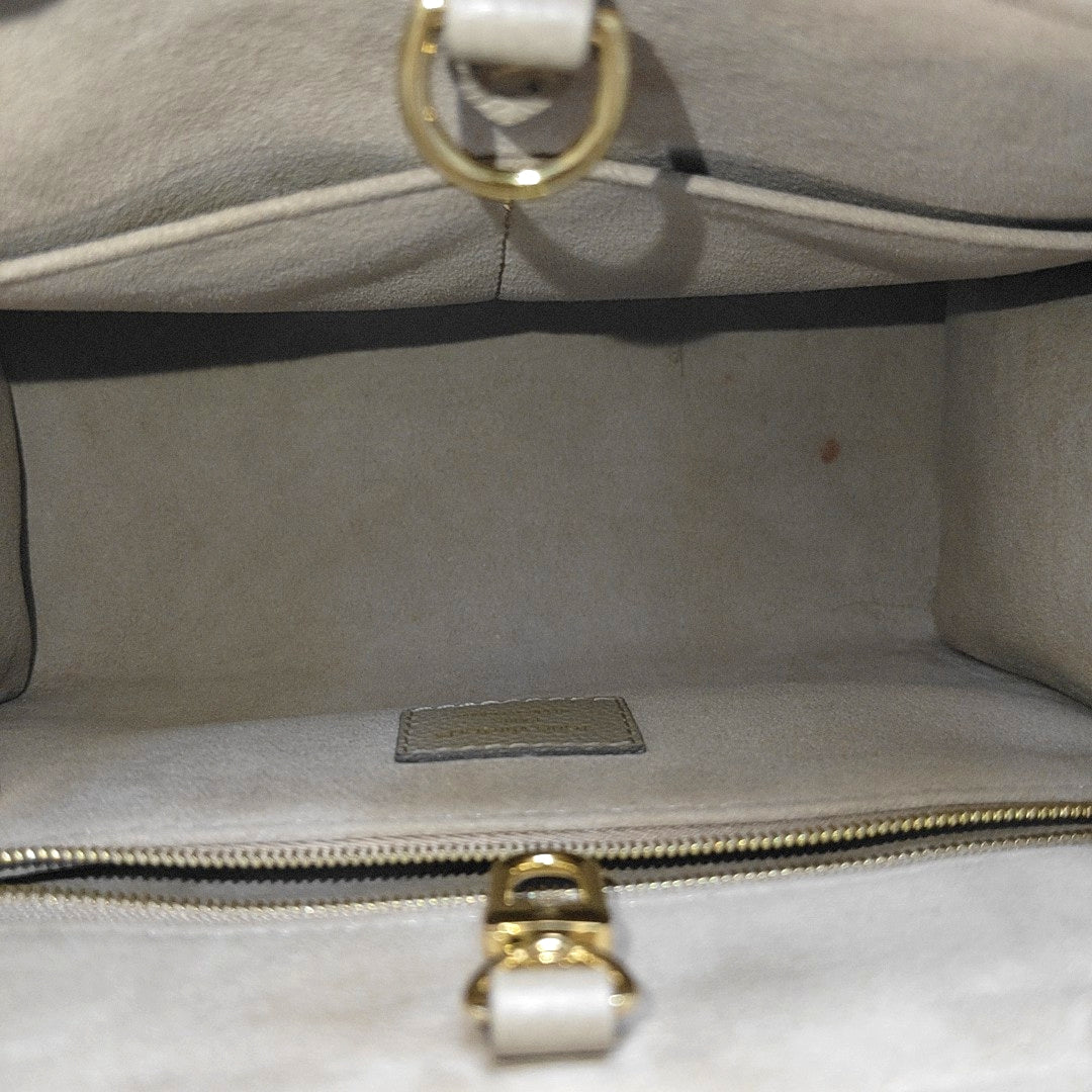 ONTHEGO PM Monogram Calfskin Gray