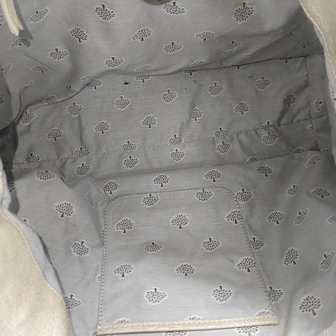 Calfskin Shoulder Bag Gray