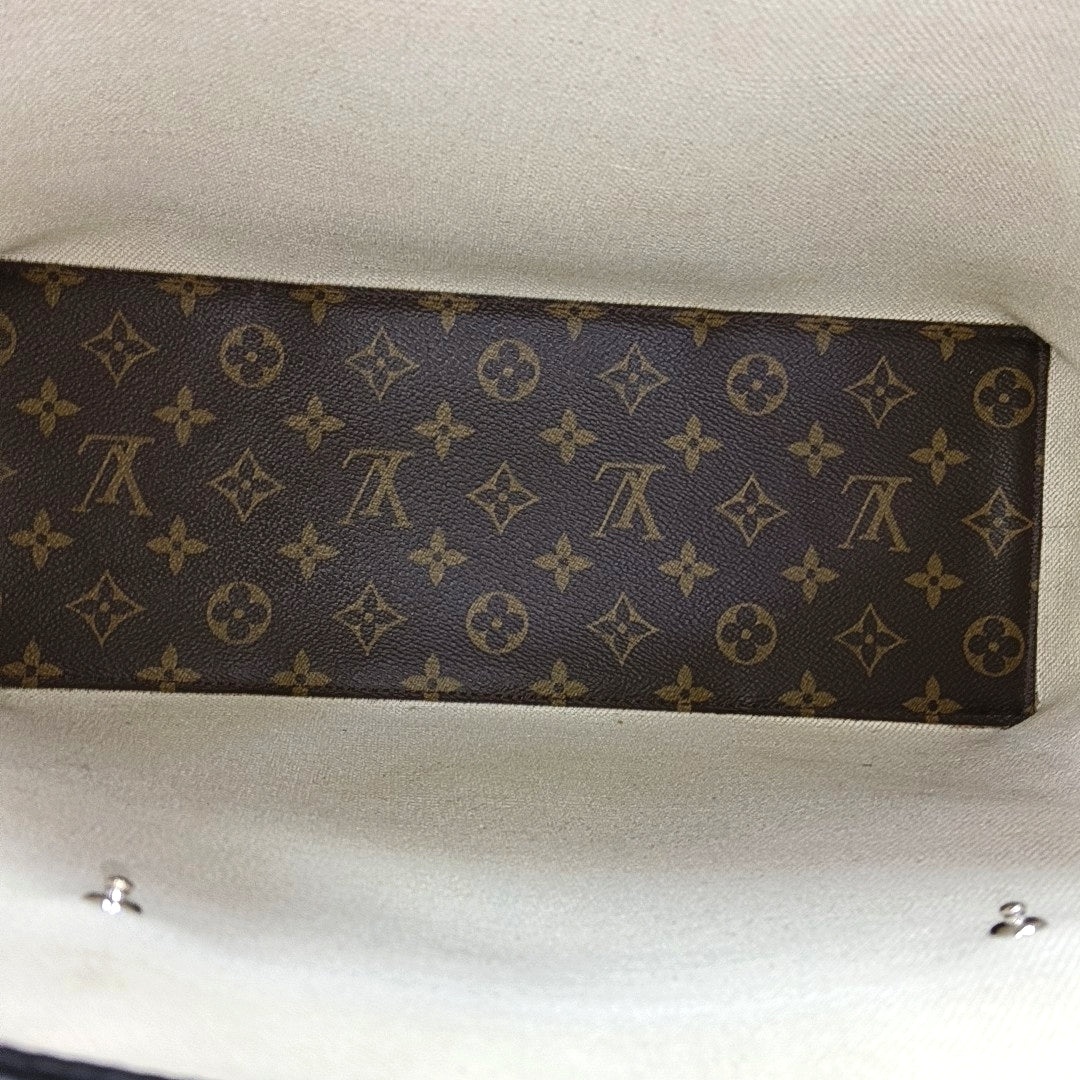 WEEK-END PM Monogram Coated Canvas Brown