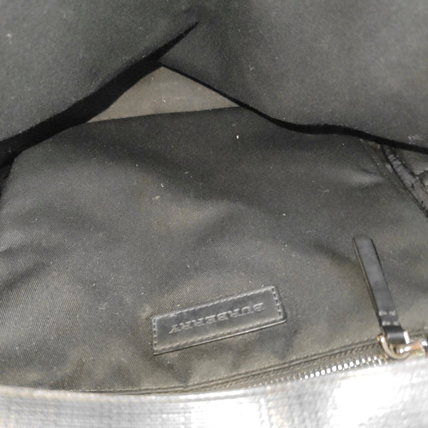 Coated Canvas Backpack Multicolor
