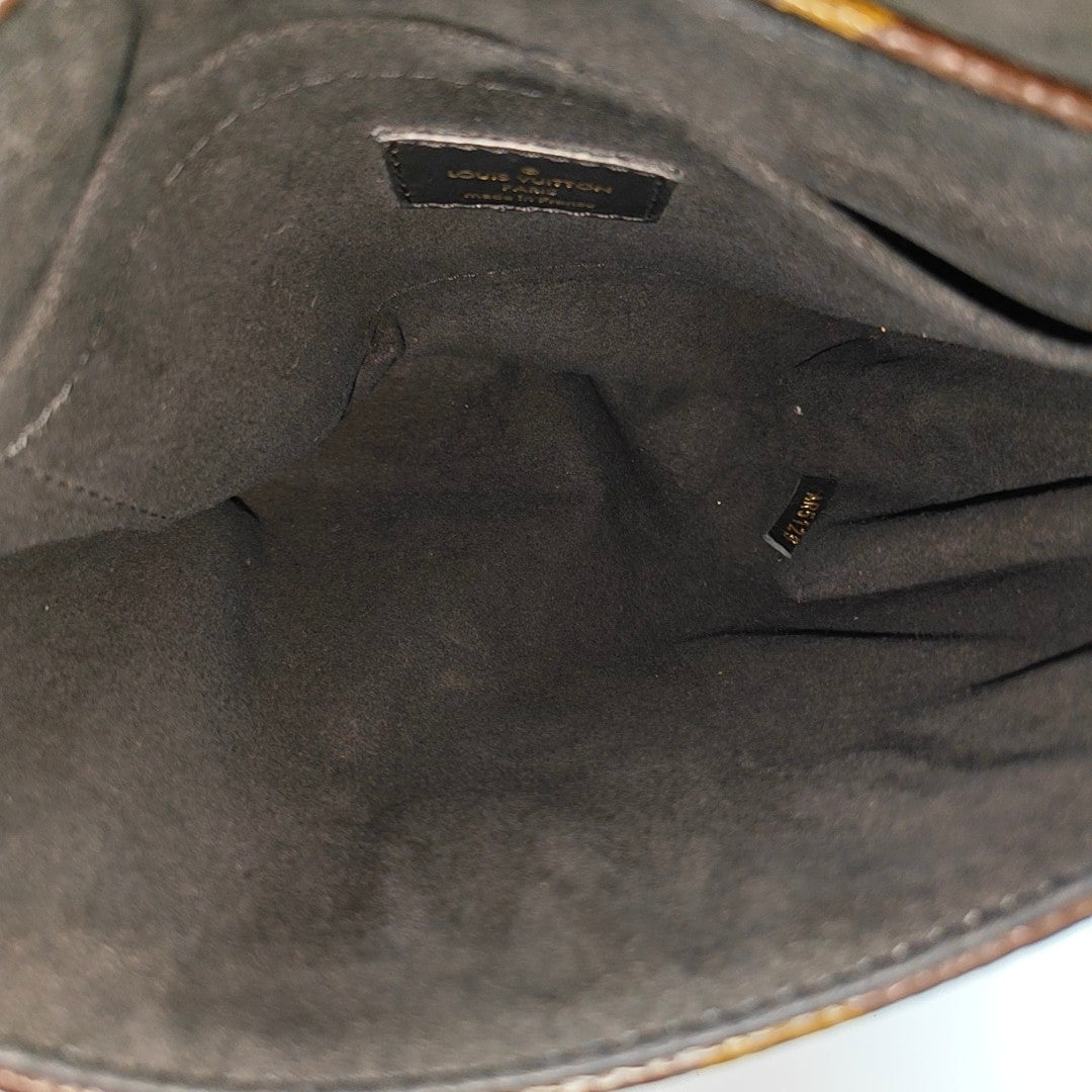 LOCKY BB Monogram Coated Canvas Brown