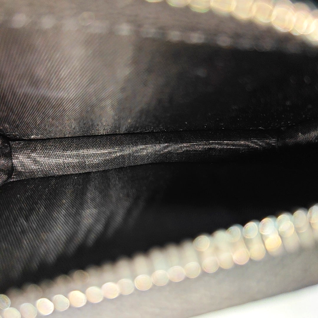 Calfskin Shoulder Bag Mini Black