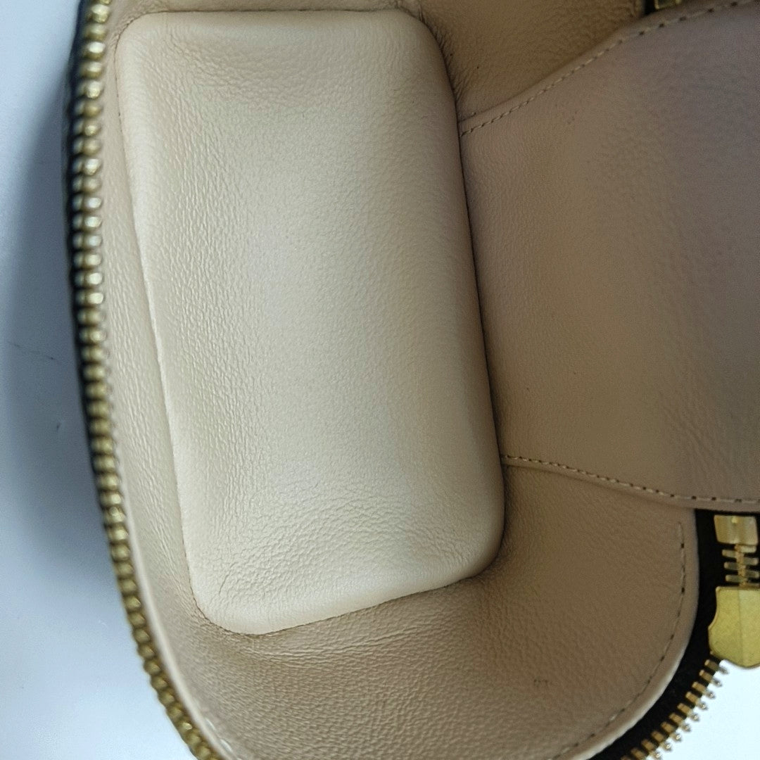 NICE Super Mini Monogram Coated Canvas Brown