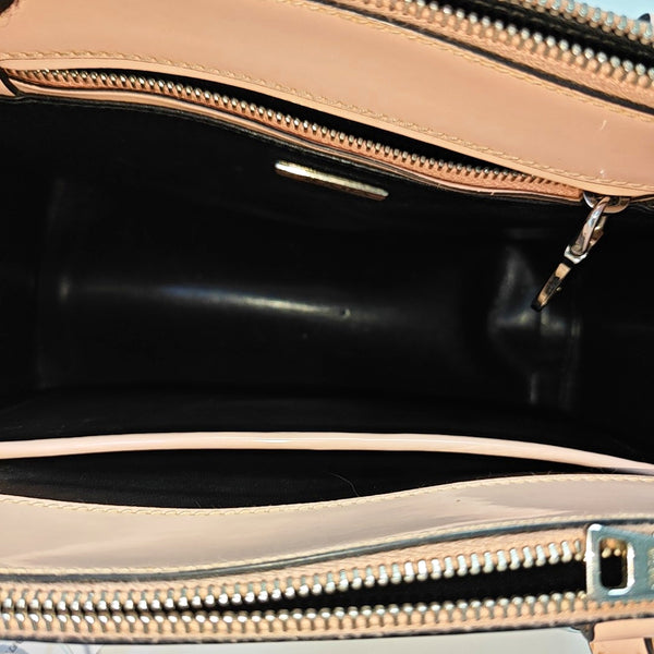 Galleria Small Patent Leather Pink