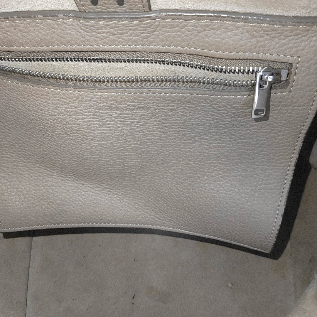 BIG BAG Small Calfskin Gray