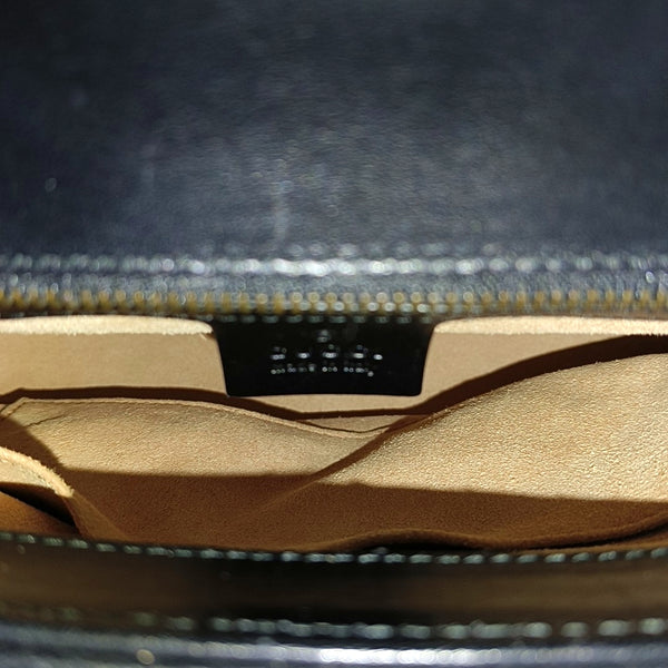 GG Marmont Medium Quilted Calfskin Black
