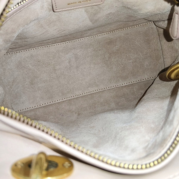 Lady Dior Medium Cannage Lambskin Beige