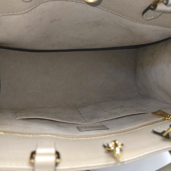 ONTHEGO MM Monogram Calfskin Gray