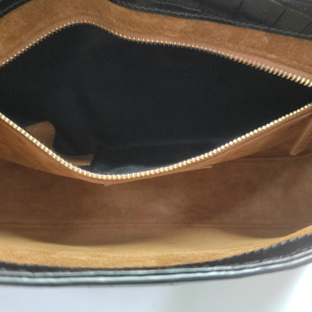 LE 5 À 7 Small Calfskin Black