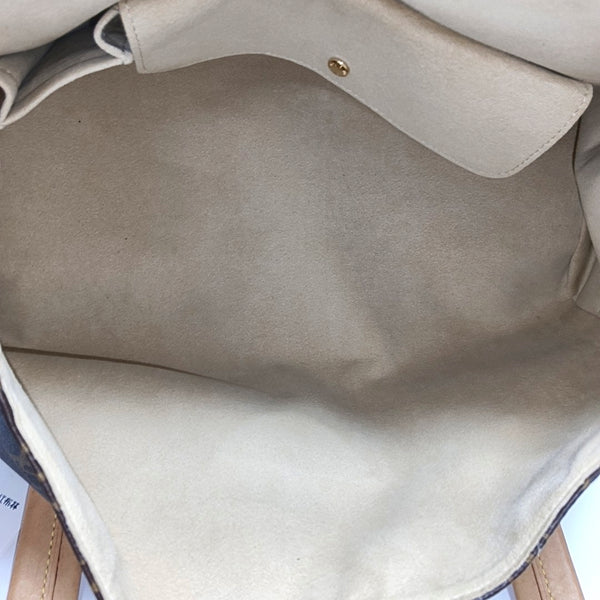 BEVERLY Monogram Coated Canvas Brown