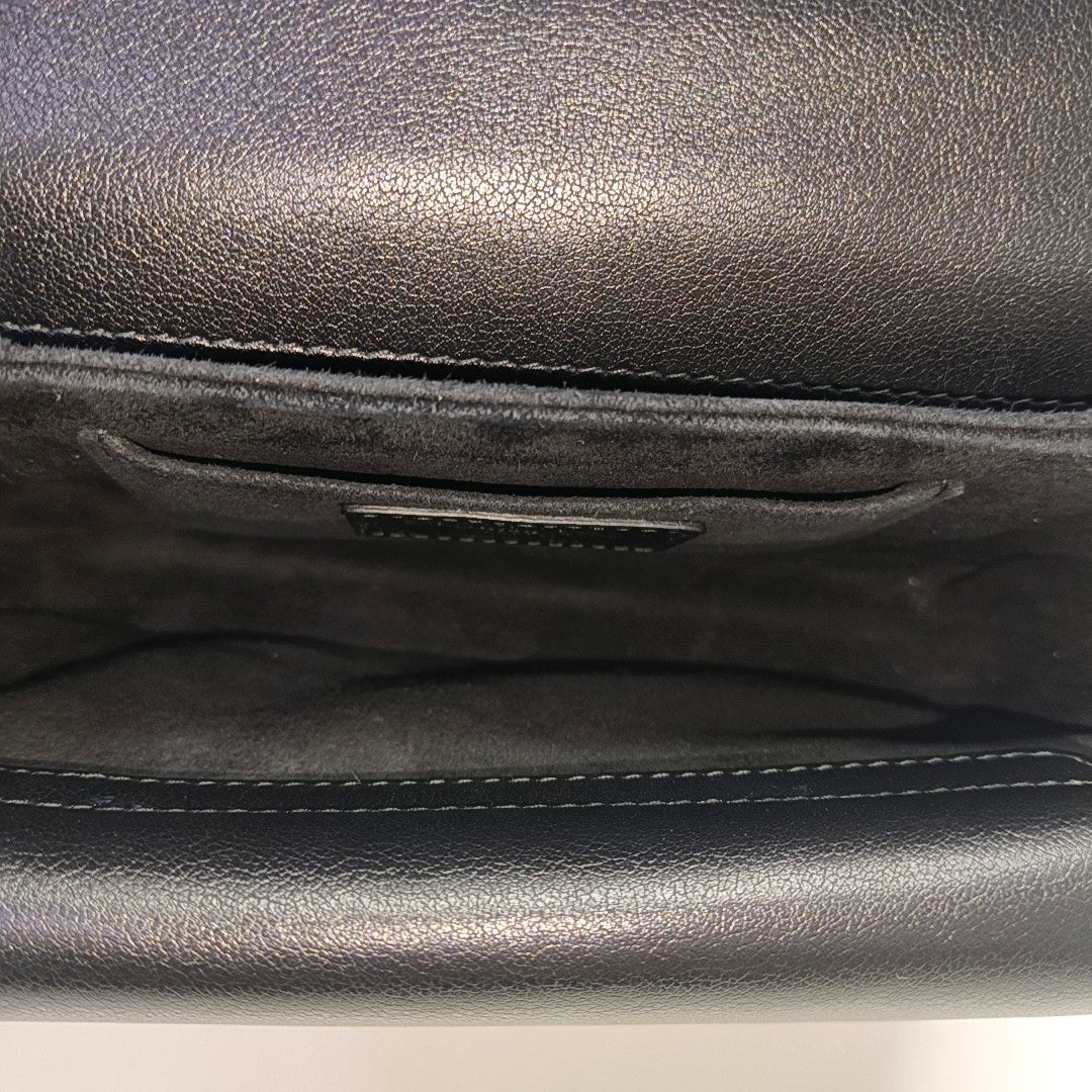 Dior Caro Mini Cannage Calfskin Black