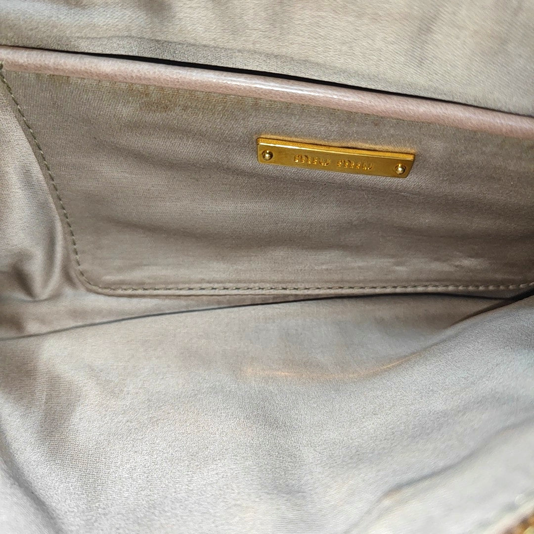 Matelassé Quilted Calfskin Pink
