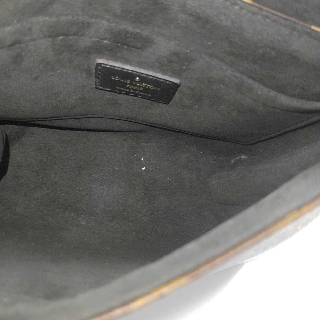 LOCKY BB Monogram Coated Canvas Brown
