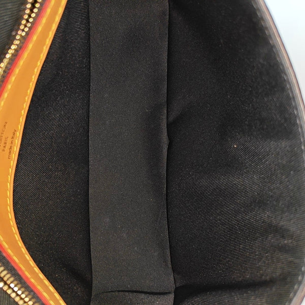 DIANE Monogram Coated Canvas Brown