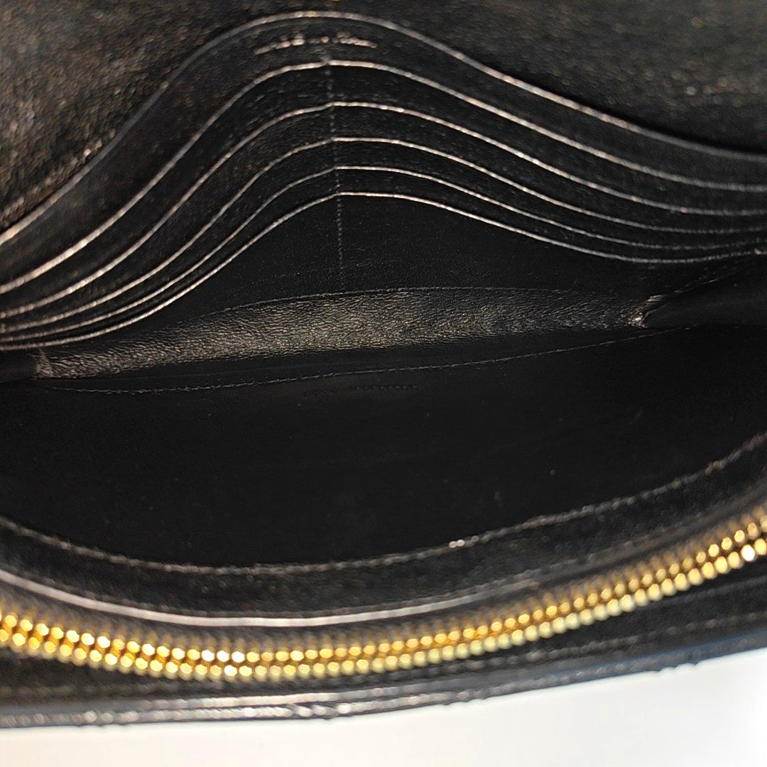 BECKY Quilted Calfskin Black
