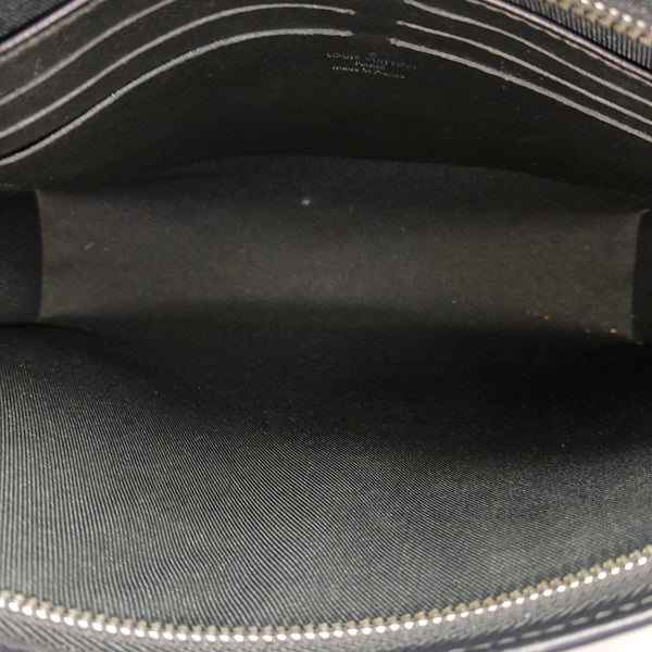 Pochette Voyag MM Damier Coated Canvas Blue
