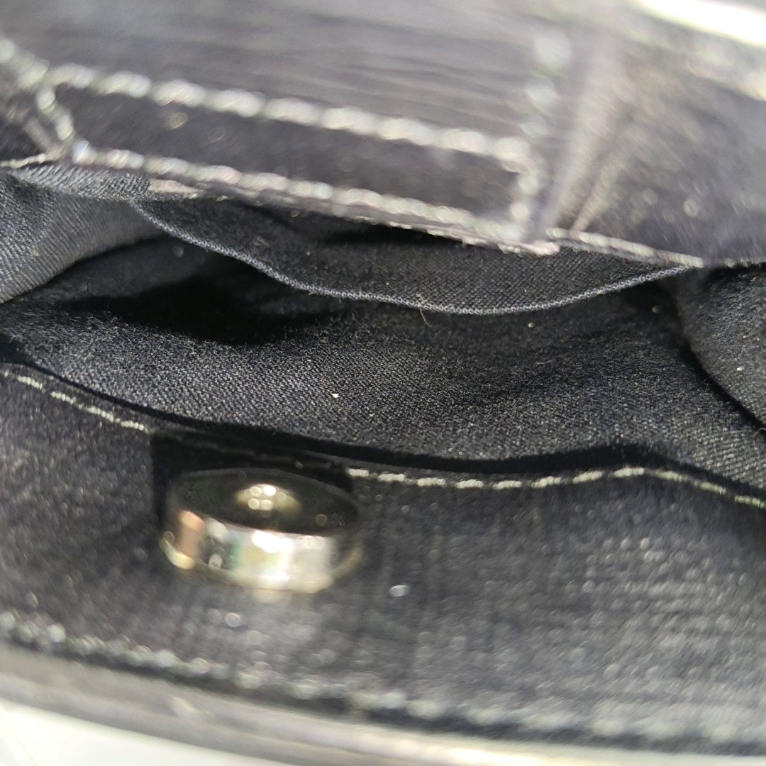 Shopping Bag Calfskin Black