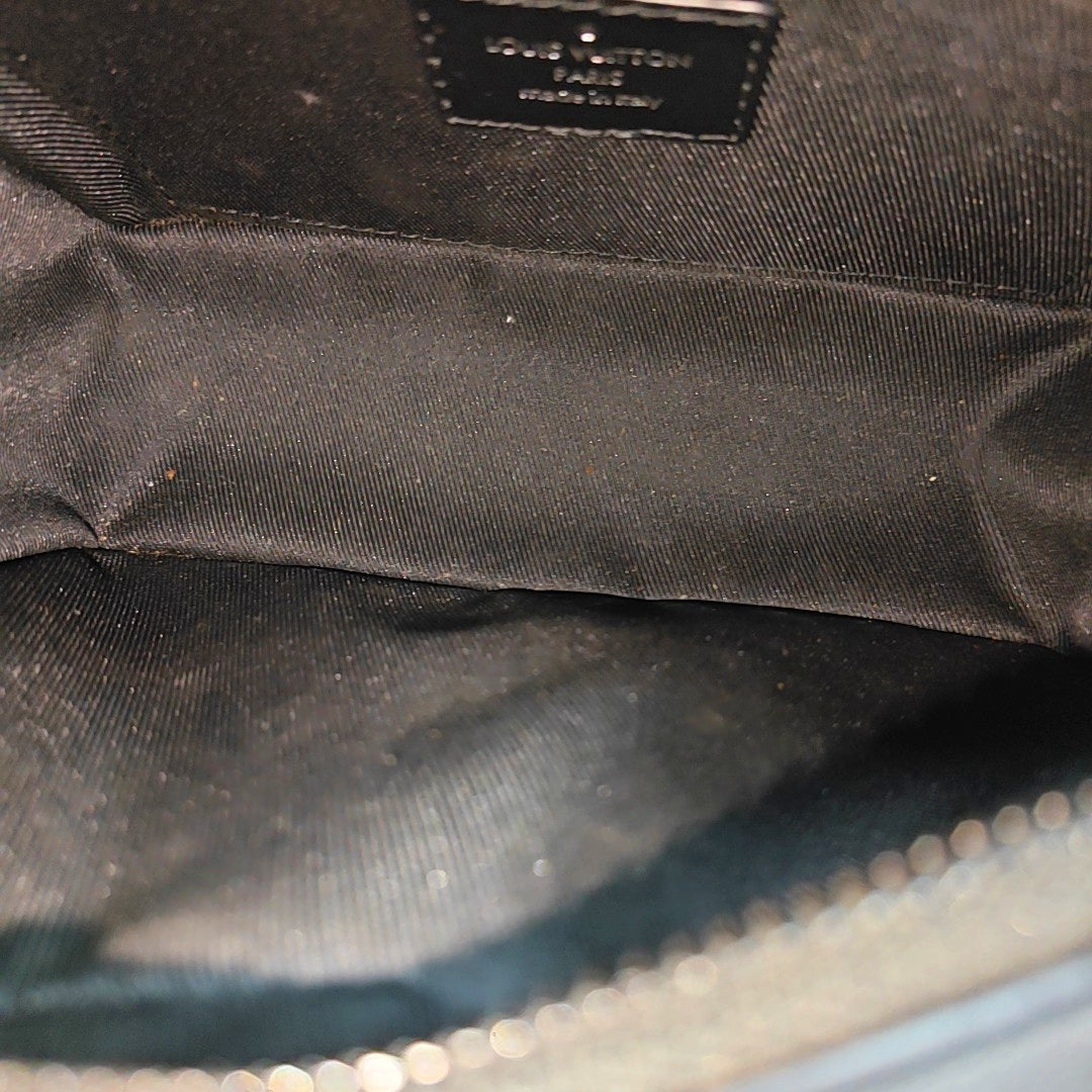 SOFT TRUNK Mini Monogram Coated Canvas Black