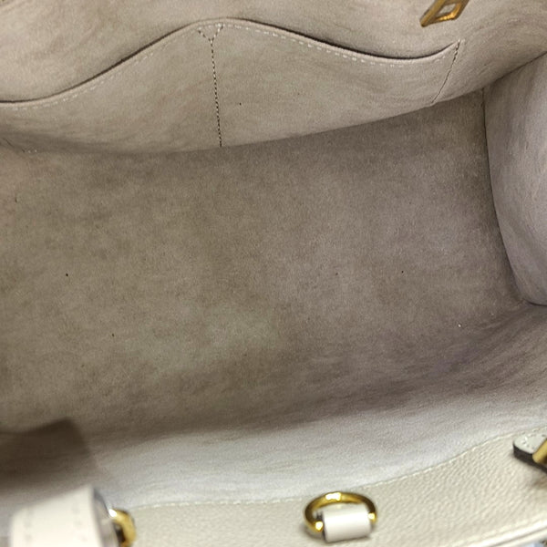 ONTHEGO MM Monogram Calfskin Gray
