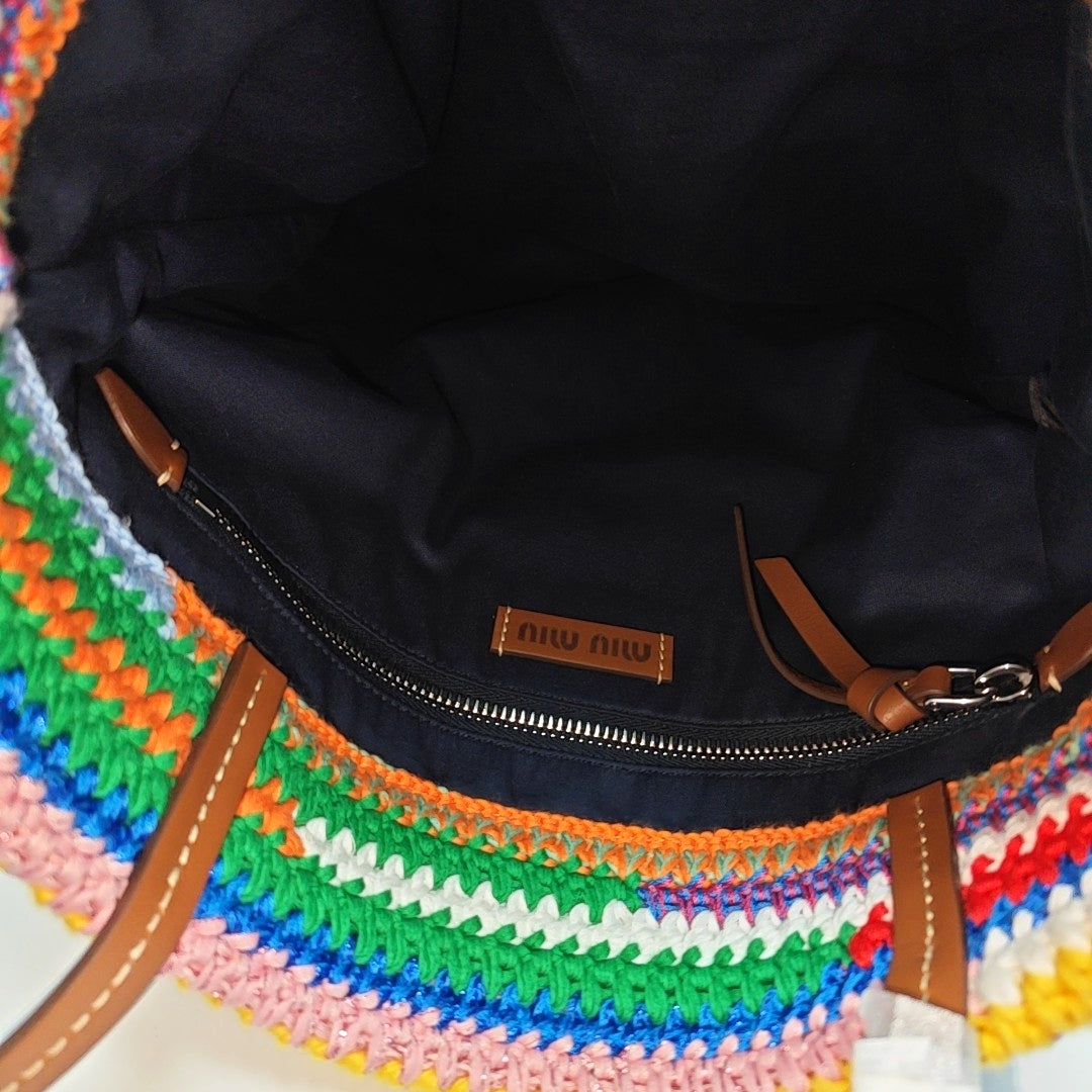 Fabric Tote Bag Multicolor