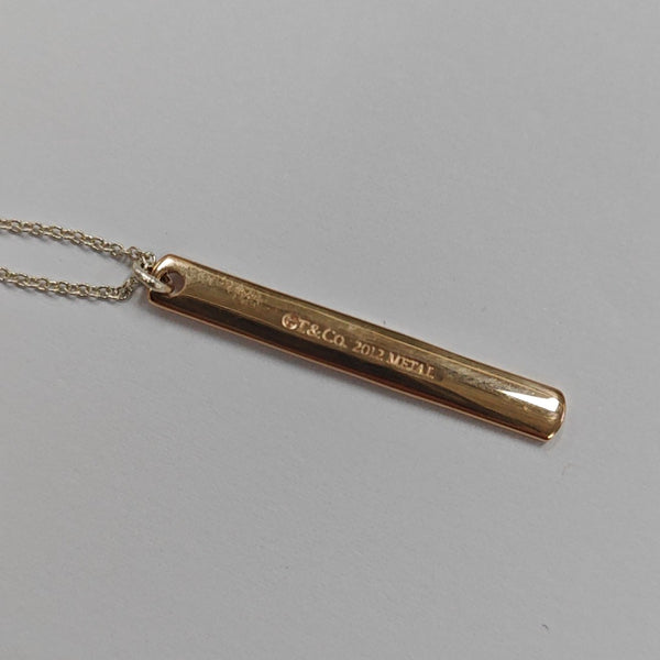 Collar de plata de ley 925 Tiffany 1837