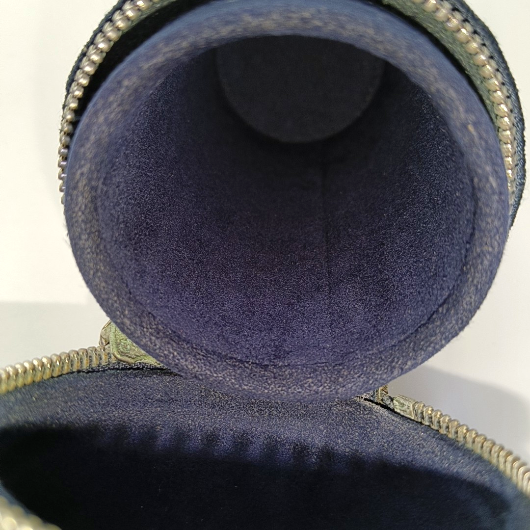 Oblique Canvas Large Blue