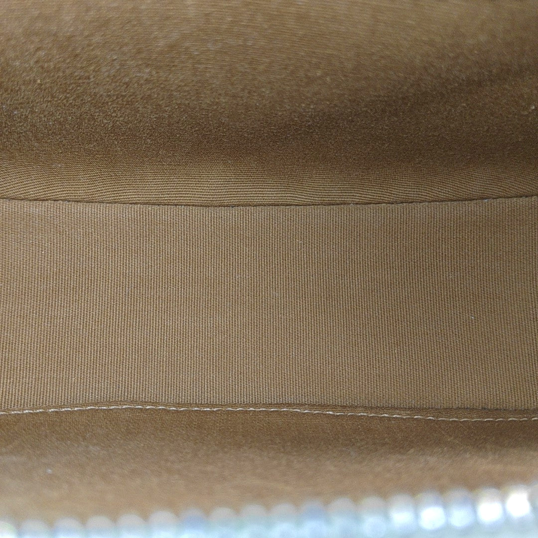Authenticated pre-owned  AVA Coated Canvas Beige - Top Handle Bag at Looply