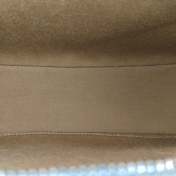 Authenticated pre-owned  AVA Coated Canvas Beige - Top Handle Bag at Looply